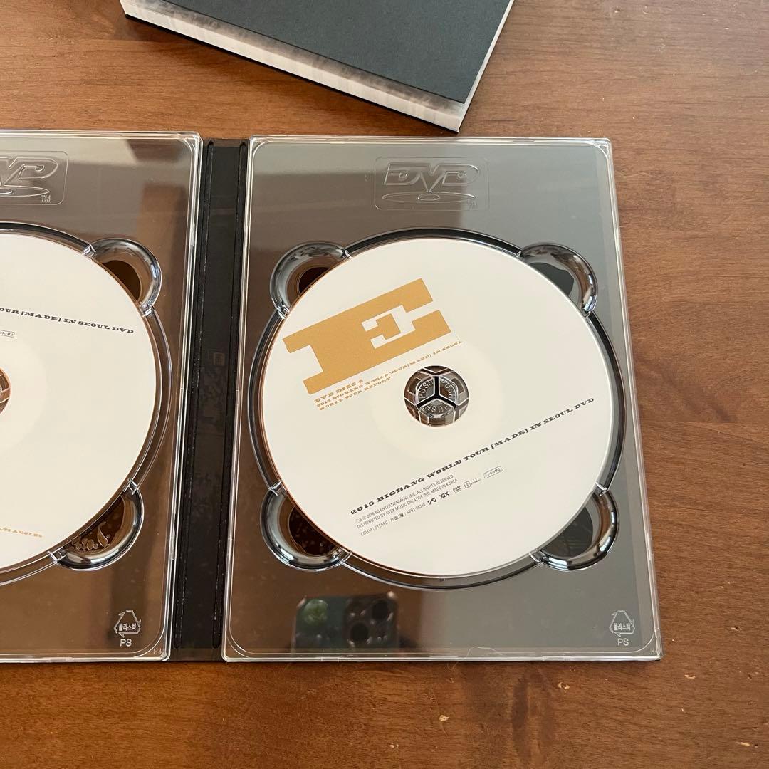 2016 BIGBANG WORLD TOUR MADE DVD クリアファイル DVD BIGBANG WORLD