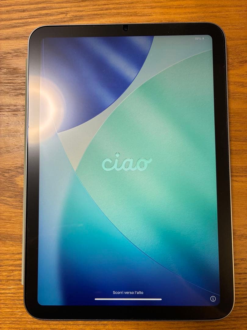 iPad mini 第7世代　本体　純正カバー付き