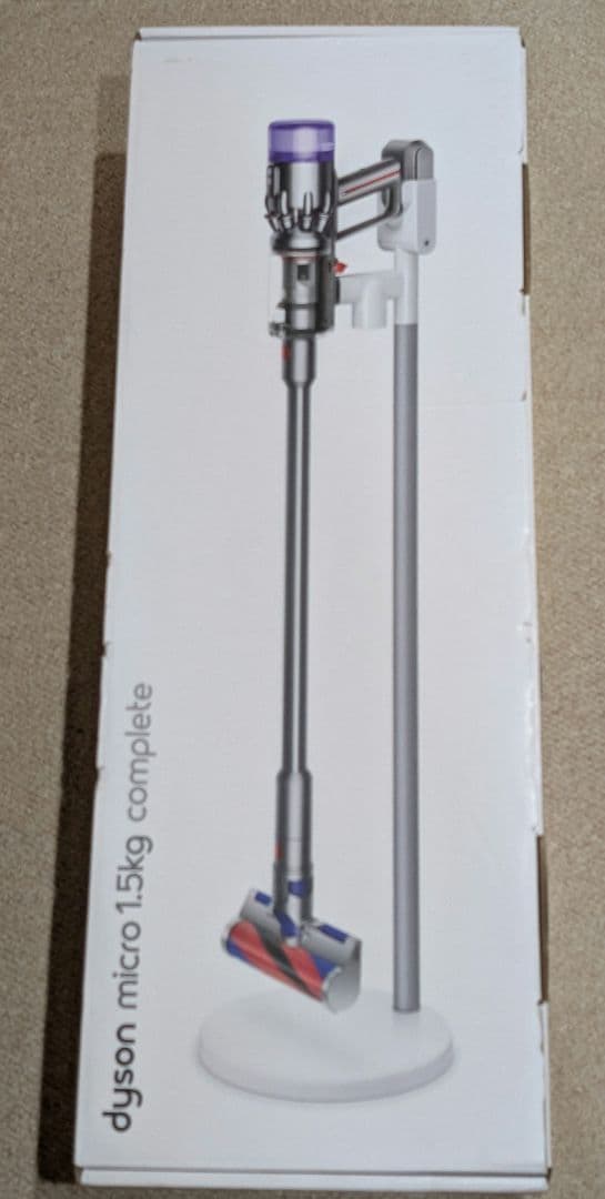 【未使用品】Dysonスティッククリーナー　SV21FFCOM2 スティッククリーナー DysonMicro1.5kg ニッケル/アイアン/ニッケル