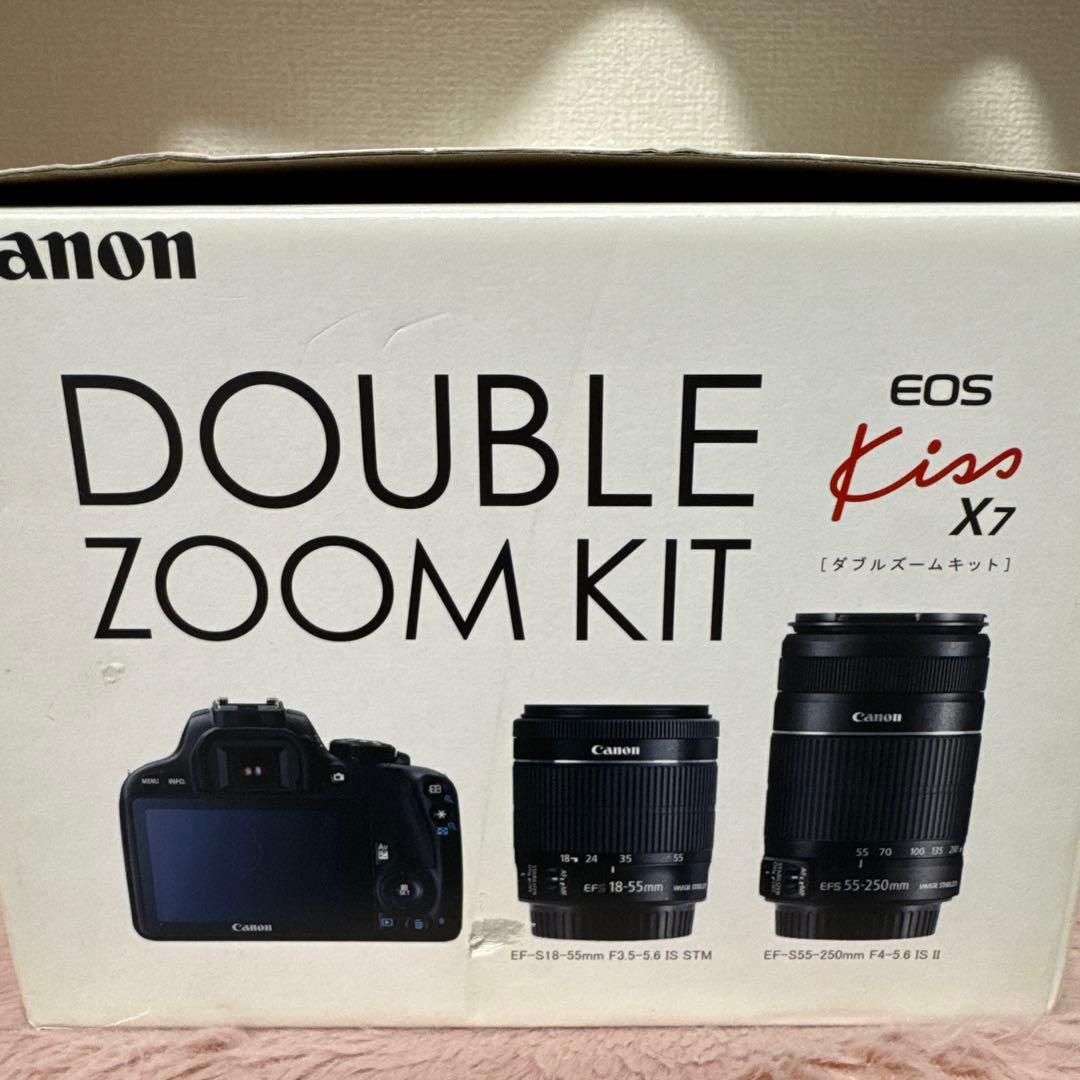 フィルムカメラ Canon DOUBLE ZOOM KIT EOS kiss X7