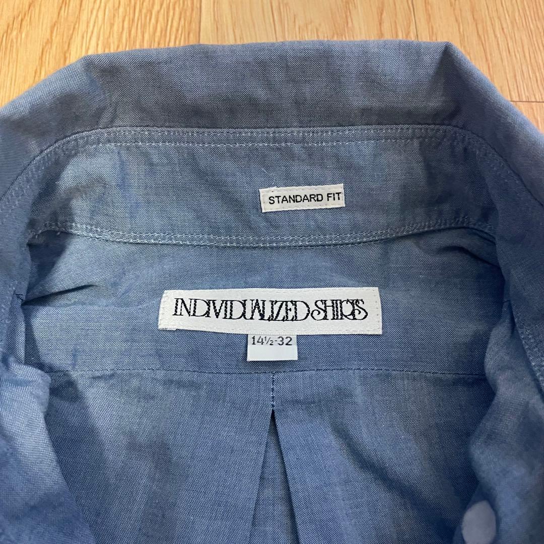 14.5INDIVIDUALIZED SHIRTS春夏ブルー