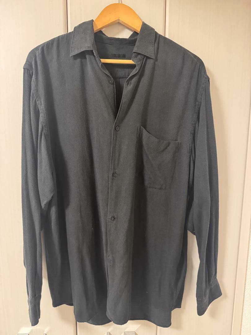 ★週末値下げ★COMOLI シルクネルシャツ COMOLI (コモリ) シルクネル シャツ