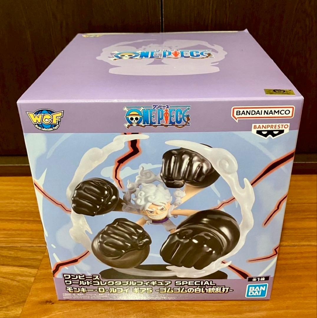 新品未開封】ワンピース ルフィ ゴムゴムの白い銃乱打 フィギュア