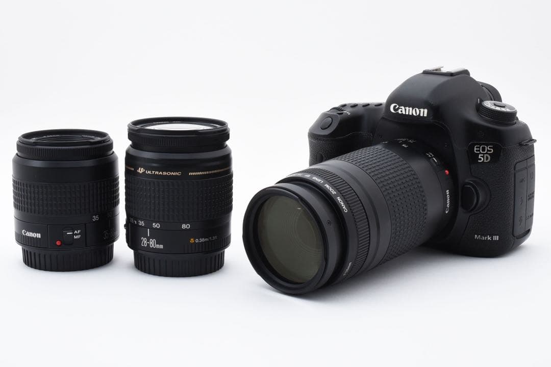 デジタル一眼レフカメラCanon EOS 5D mark IIIレンズセット
