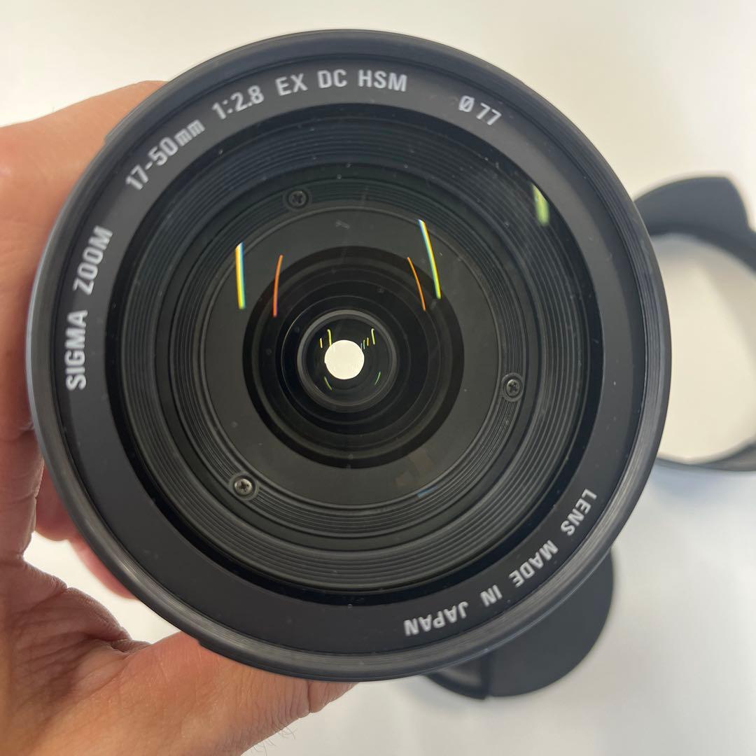 シグマ　DC 17-50mm 1:2.8 EX HSM kマウント