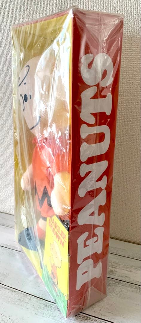 レアチャーリーブラウンビンテージメディコム・トイ2Dプラッシュクッション