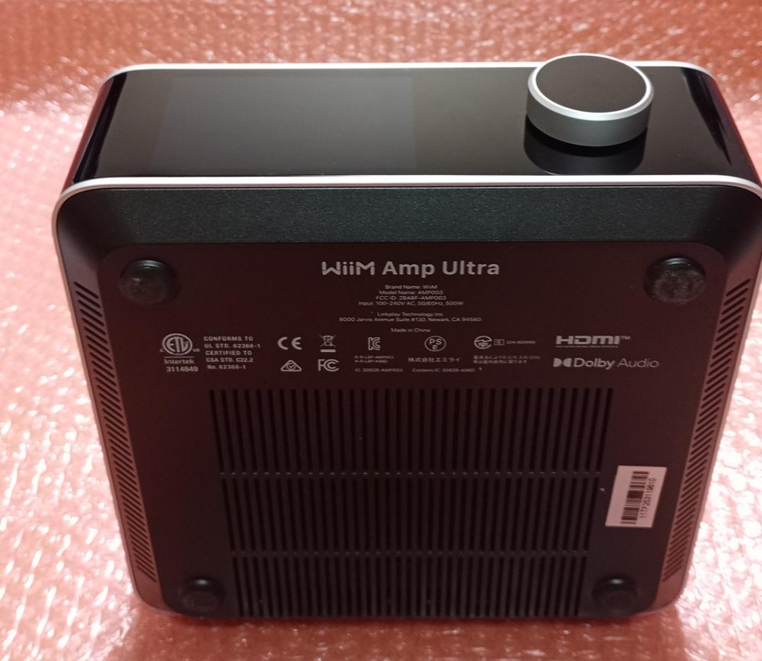 ★【美品】WiiM Amp Ultra Silver AMP003