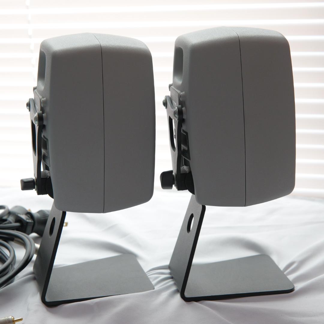 GENELEC 6010A ペア ホワイト 純正スタンド付き - メルカリ