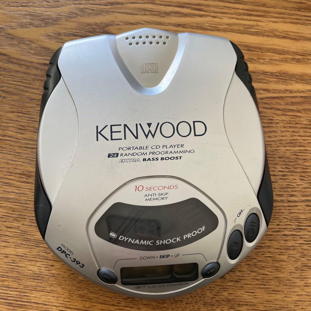 KENWOOD ポータブルCDプレイヤー DPCー393 - メルカリ