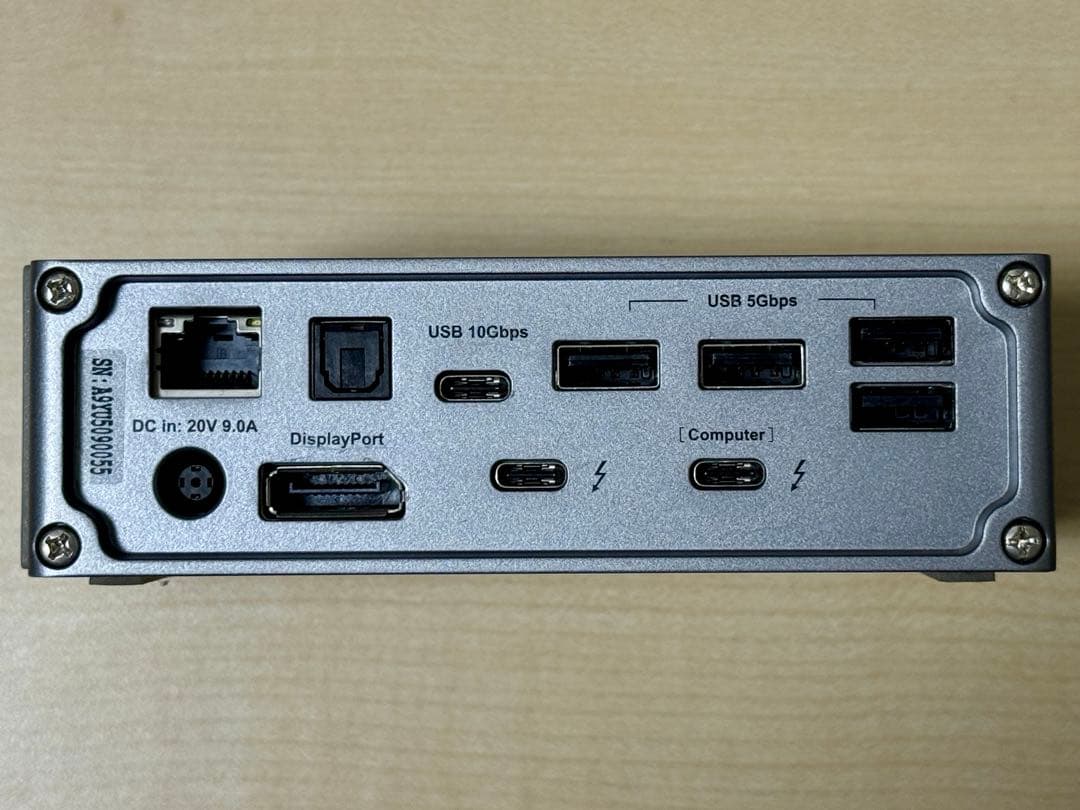 【完動品】 CalDigit TS3 Plus - Thunderbolt3ハブ