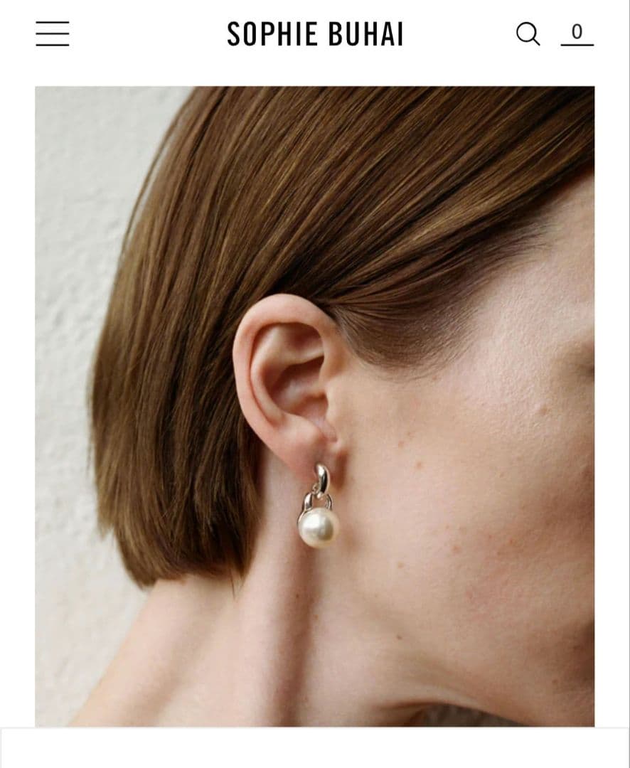 SOPHIE BUHAI ソフィーブハイ パールピアス - メルカリ