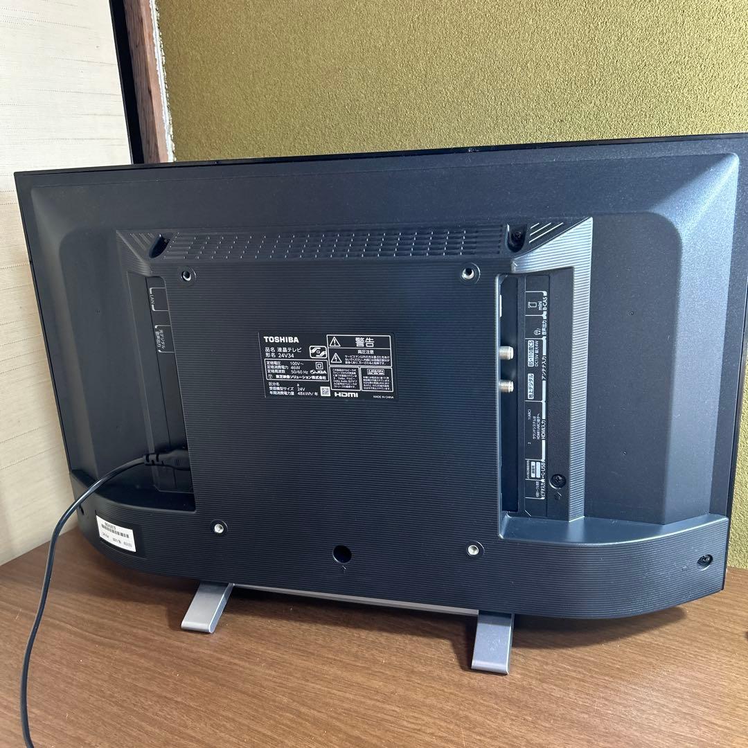 TOSHIBA REGZA 液晶テレビ 24V34 2022年製