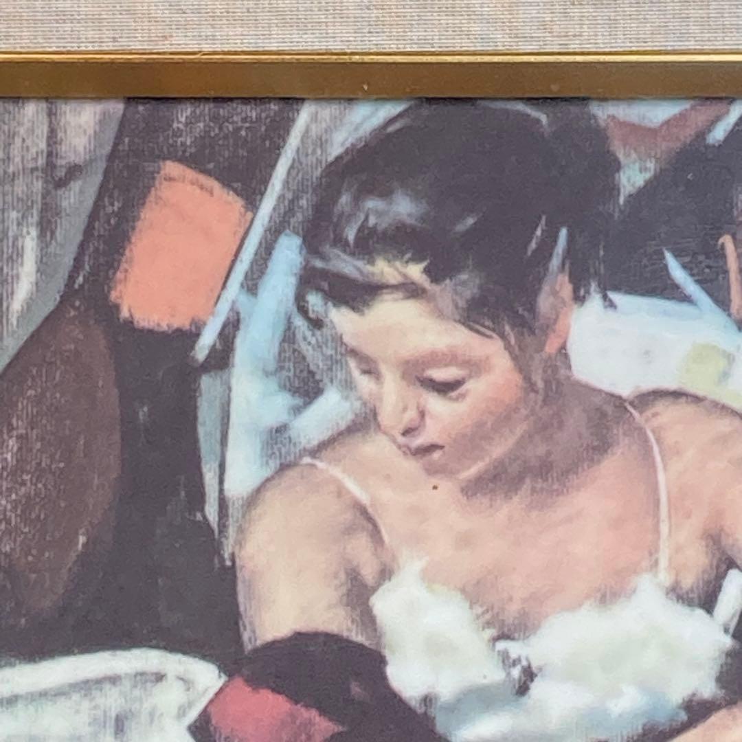 《小磯良平》 バレリーナ 陶板プリント 鳴海製陶株式会社謹製