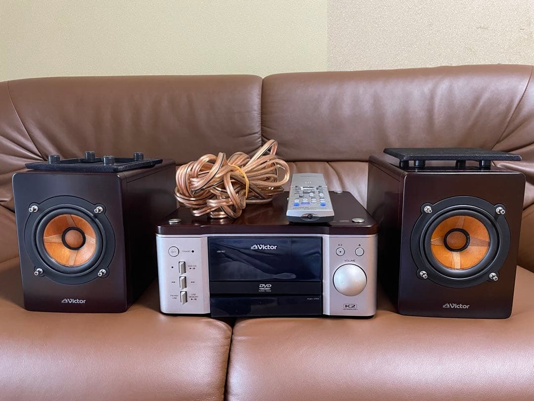 Victor JVC ケンウッド コンポ ネント EX-AR7 ウッドコーン