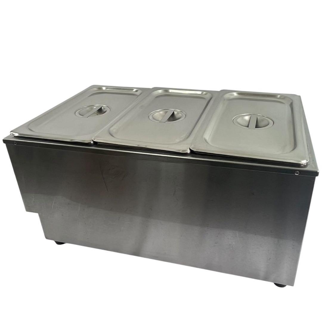 ニチワ 業務用 電気卓上ウォーマー TEW フード 湯煎式 0-0249-03a.jpg