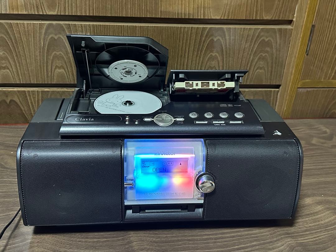 Victor CD・MDポータブルシステム RC-L1MD