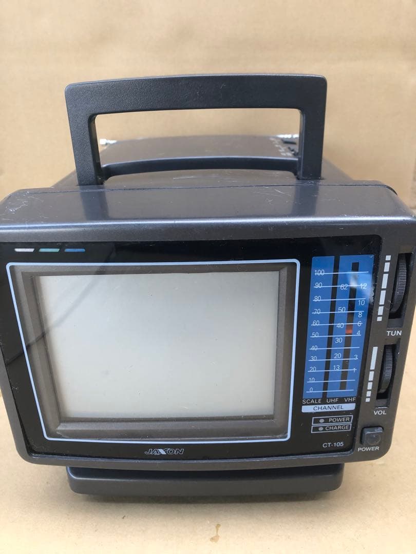 昭和レトロ ブラウン管 jaxon 5型カラーテレビ CT-105型 ジャンク品
