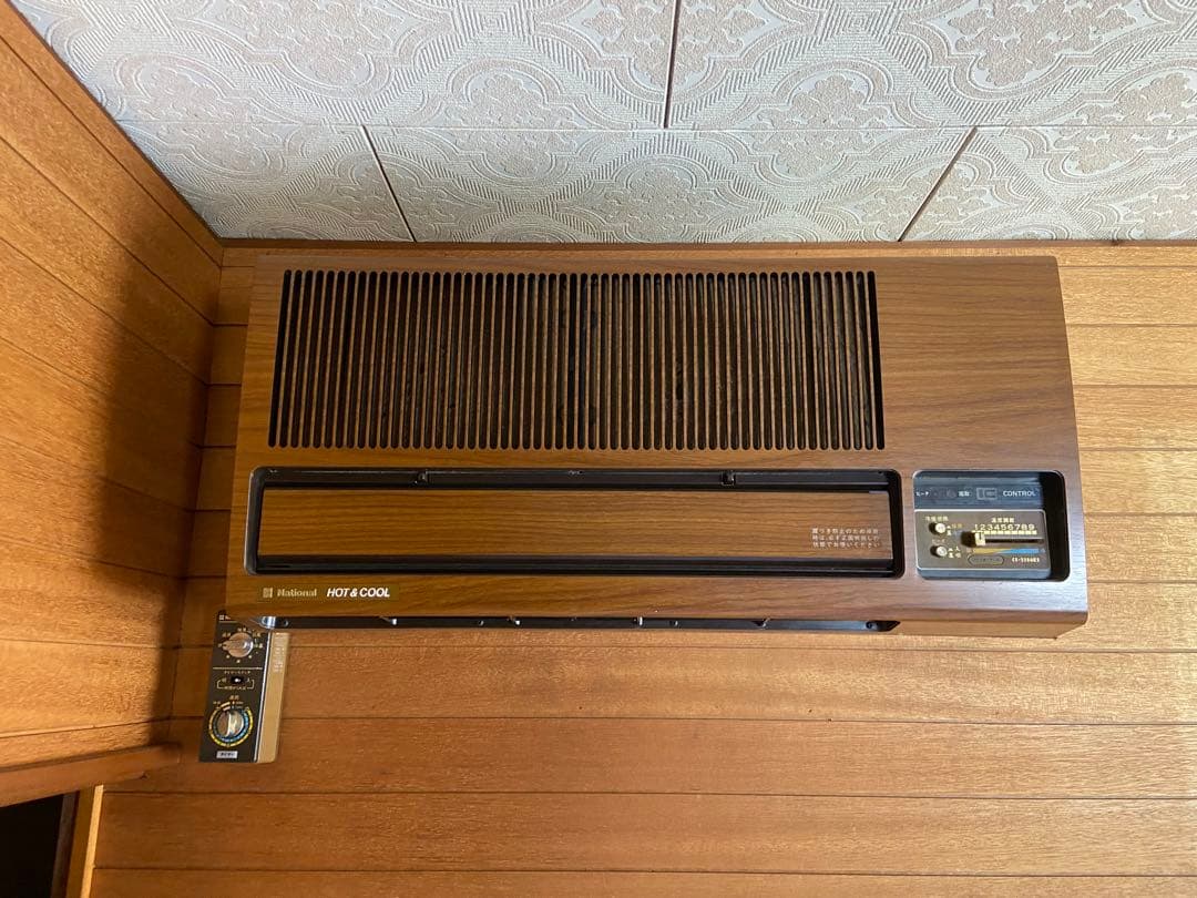 National レトロエアコン - メルカリ