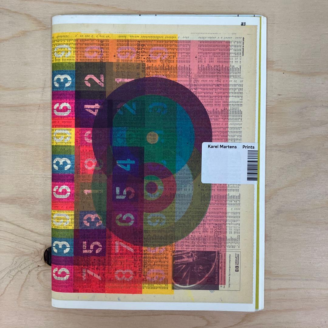 アート・デザイン・音楽 Karel Martens Prints Karel Martens - Prints | 誠光社 通信販売
