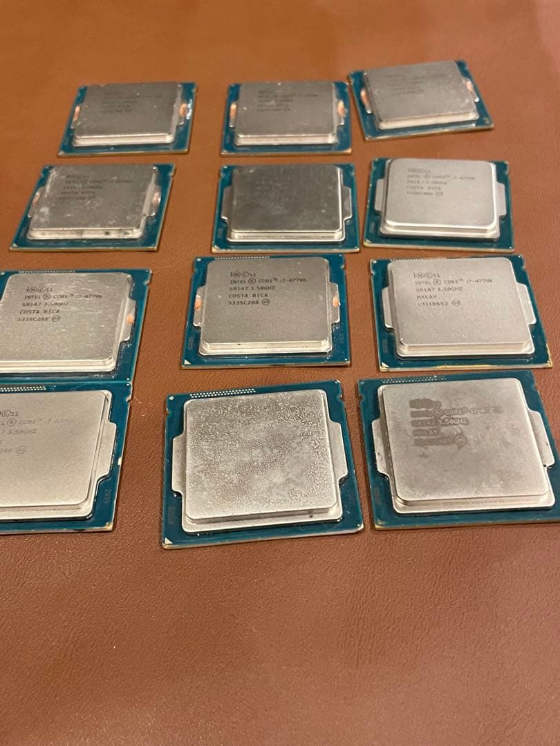 Intel Core i7-4770k CPU 12個セット　動作未確認