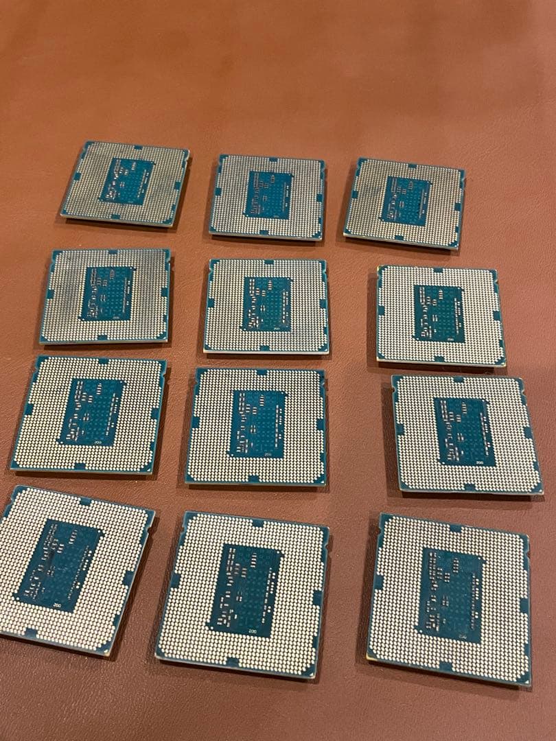 Intel Core i7-4770k CPU 12個セット　動作未確認
