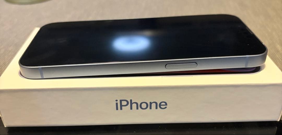 iPhone 14 256GB ブルー SIMフリー 本体 美品 箱あり