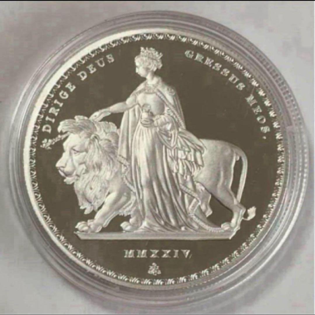 ★ゆーたん★【純銀】2024年　セントヘレナ　ウナとライオン　銀貨　1oz 2024年 銀貨 1オンス セントへレナ ウナとライオン シルバー コイン