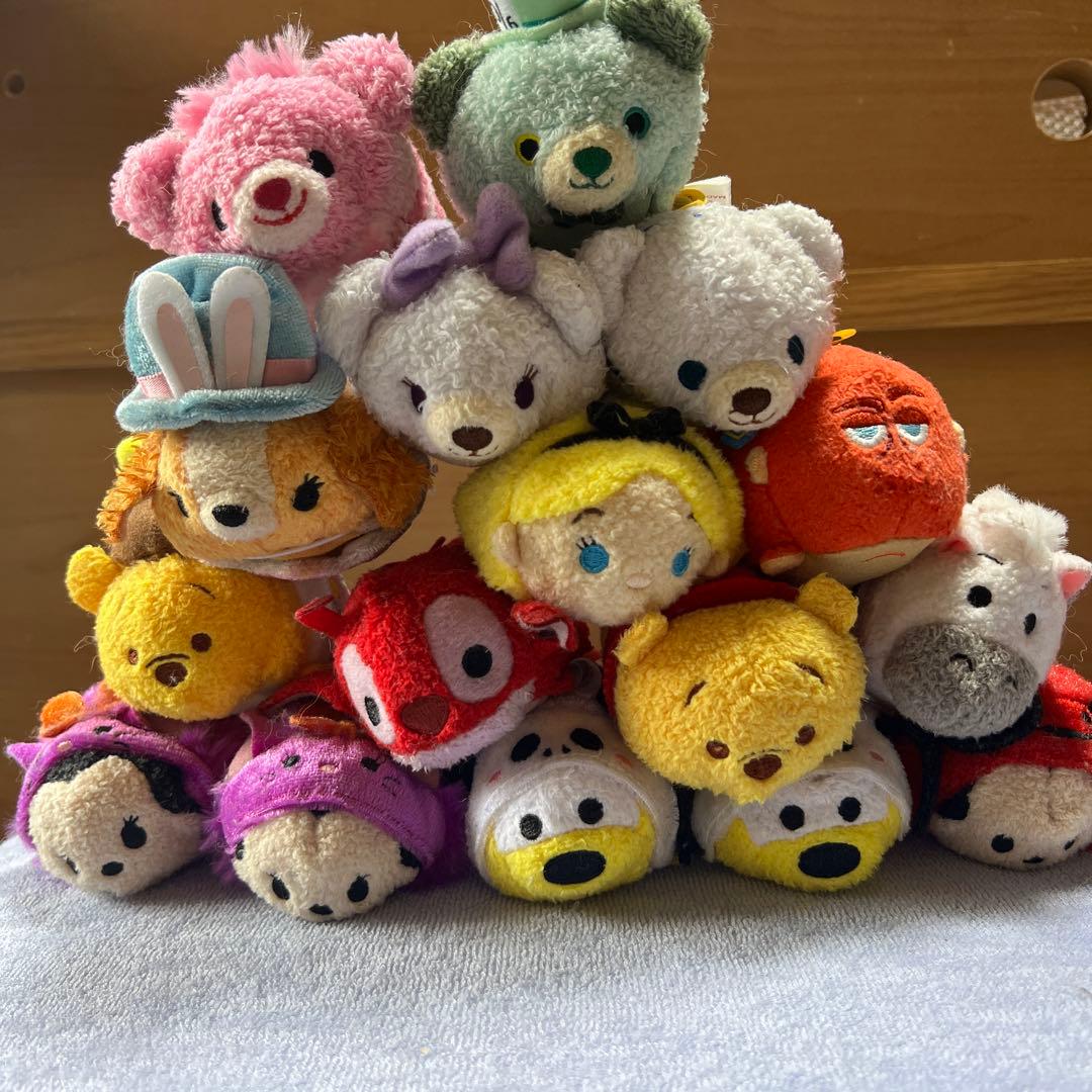 ディズニーツムツムぬいぐるみ⭐︎16個まとめてセット⭐︎最終お値下げ