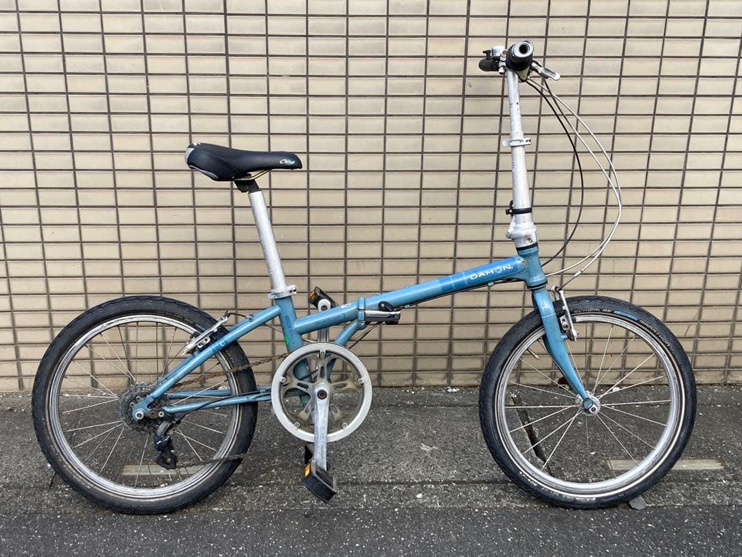 ダホン ボードウォークD7 DAHON Boardwalk D7 ゆるキャン△ ゆるキャン△ DAHON Boardwalk D7 な〇しこ風 オリジナルカスタム車