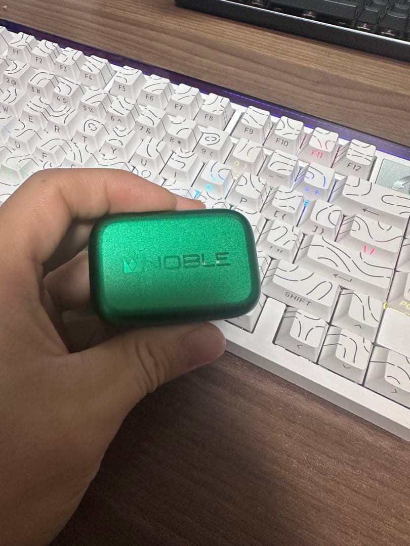 NOBLE ワイヤレスイヤホンケース グリーン 11/29発売】Noble Audioから完全ワイヤレスイヤホンのハイエンドモデル