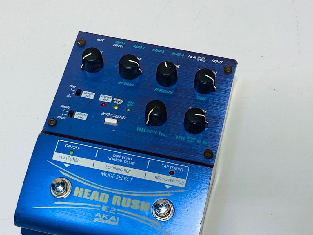 AKAI HEAD RUSH ギターエフェクター E2 動作確認済み