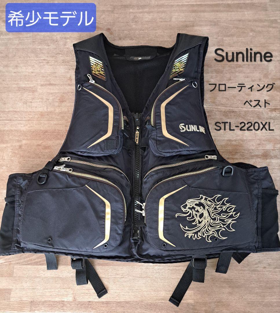 Sunline フローティングベスト STL-220XL 黒金 - メルカリ