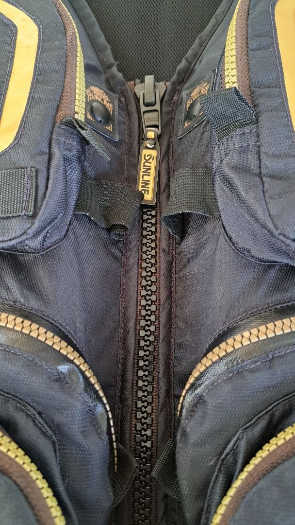 Sunline フローティングベスト STL-220XL 黒金 - メルカリ