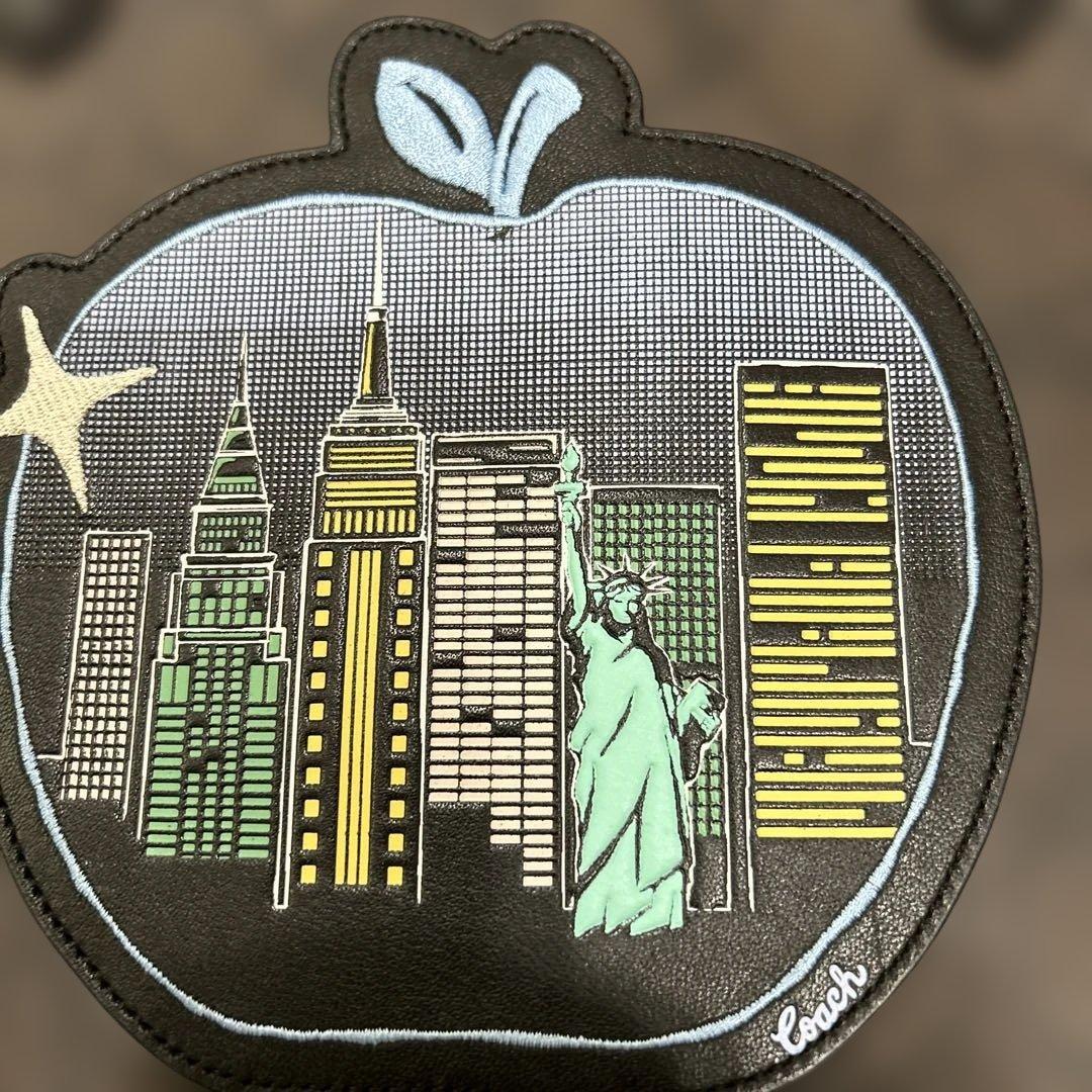 コーチ coach グラハム トートバッグ スクエアニューヨークデザイン 美品