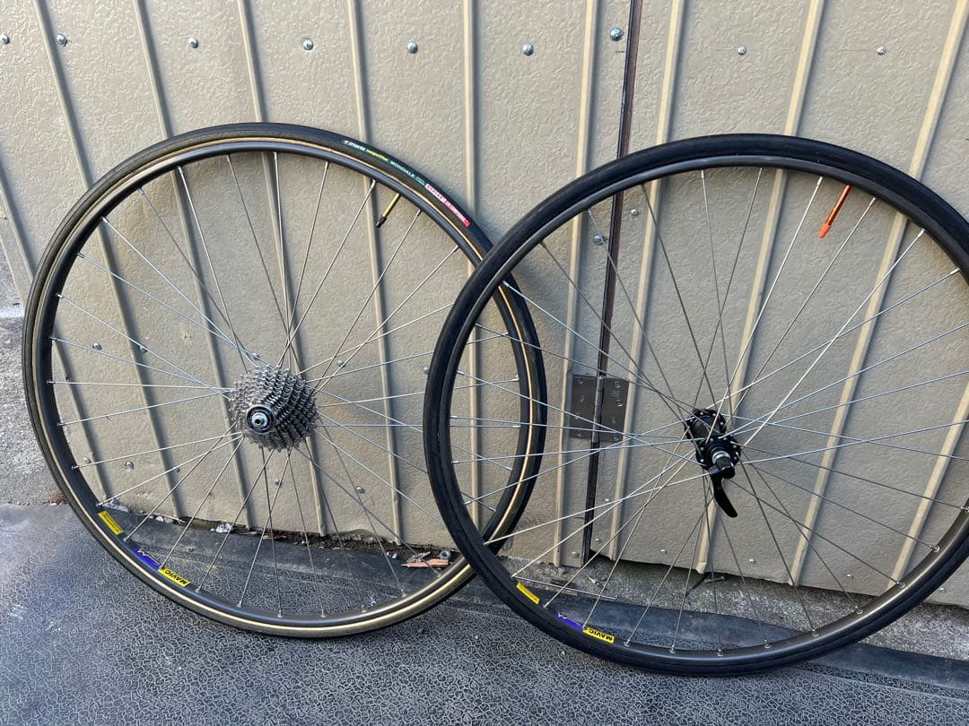 Mavic GP4 ホイールとタイヤセット MAVIC 「マヴィック」 XA ELITE SHIMANO/SRAM10s ホイールセット