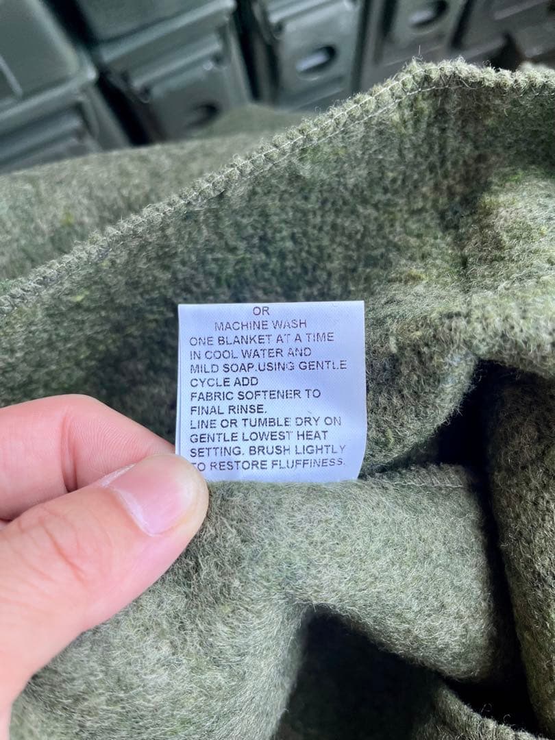 米軍放出未使用品 ROTHCO デッドストックブランケット US 米国製 ①