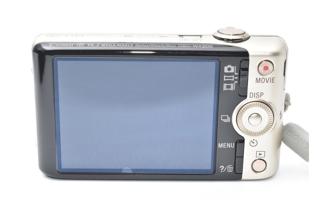 【バッテリーx2付】SONY Cyber-shot DSC-WX200 ゴールド