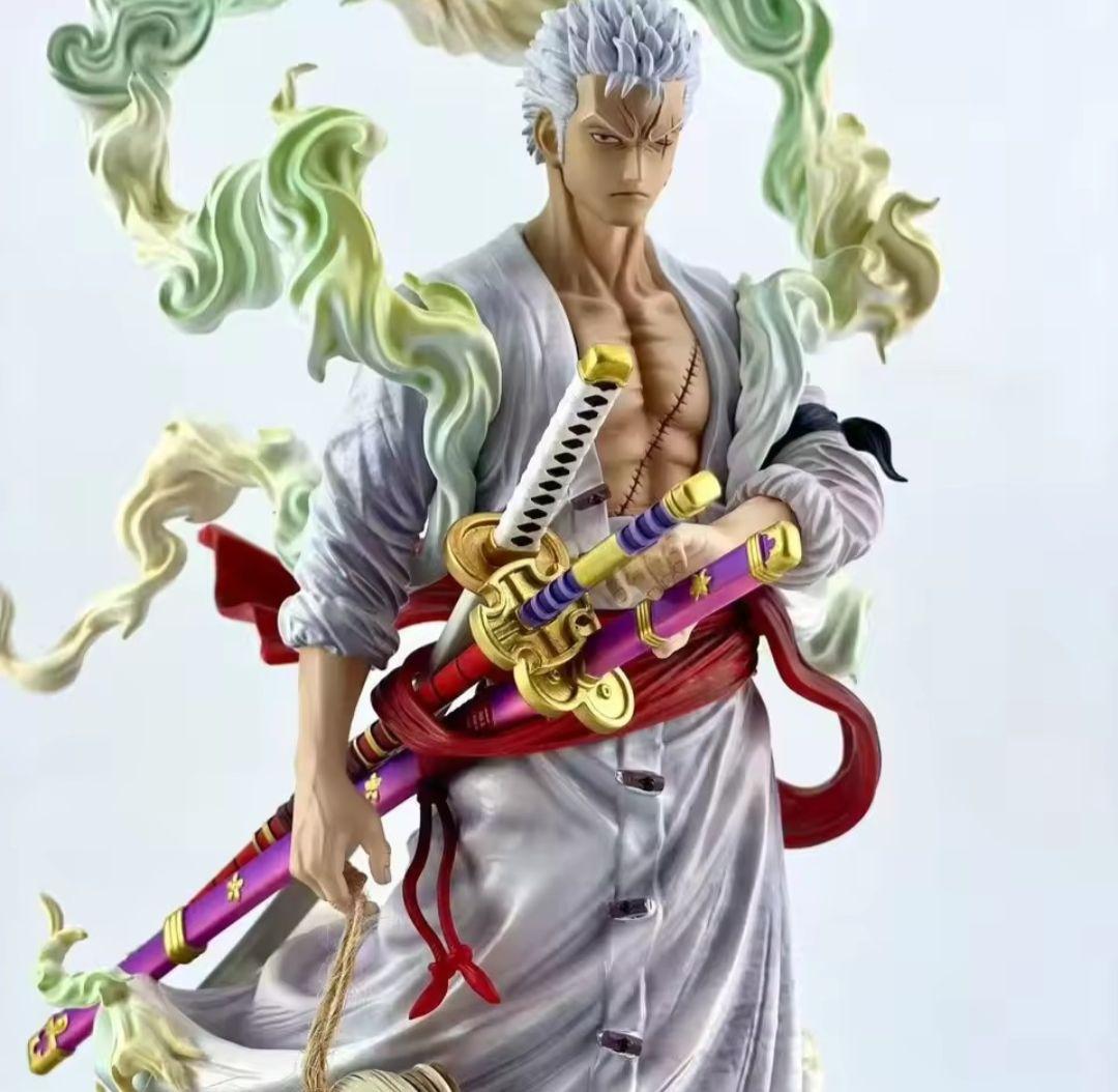 ワンピース ゾロ 白 フィギュア - メルカリ