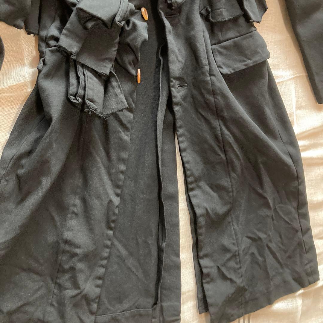 コムデギャルソン リボン装飾ロングジャケット - メルカリ