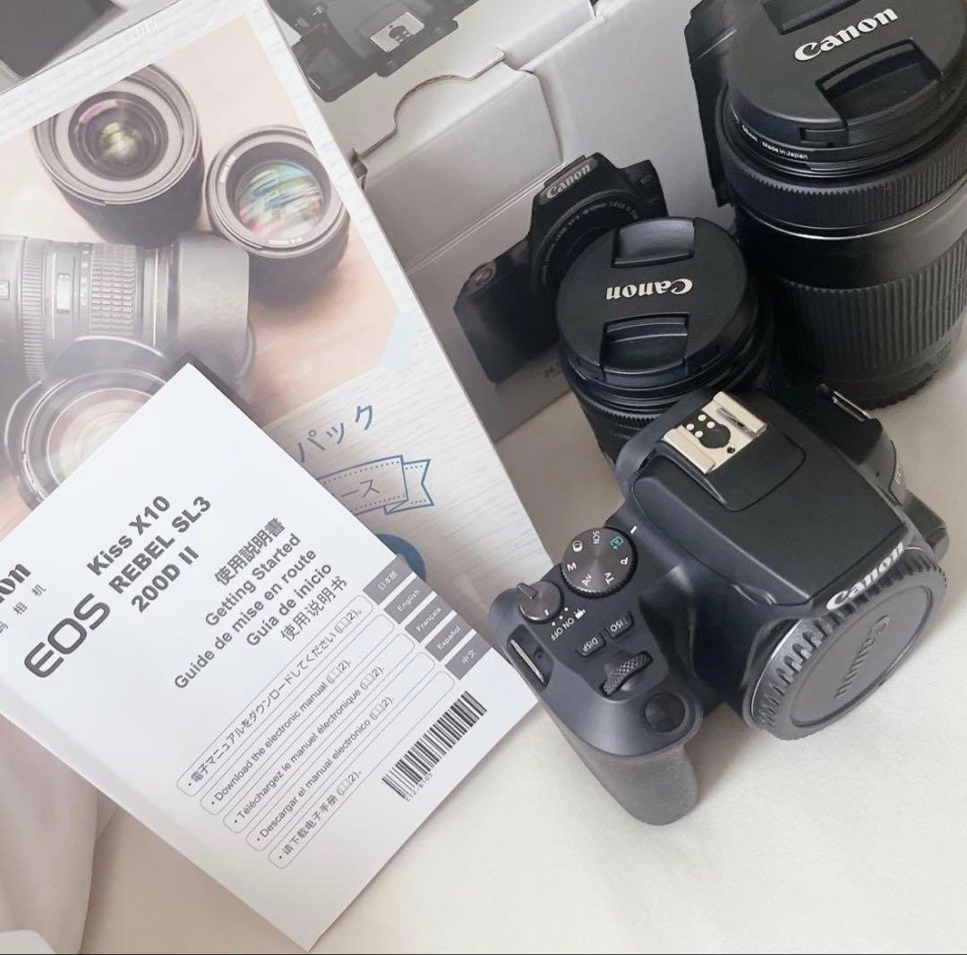 Canon EOS Kiss X10 レンズ2本付き 一眼レフ カメラ Amazon | Canon デジタル一眼レフカメラ EOS Kiss X10 ダブルズーム