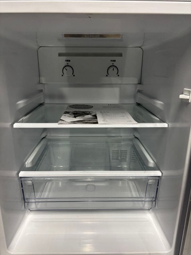 送料無料 ハイアール ノンフロン冷凍冷蔵庫 JR-NF148DK 2023年製