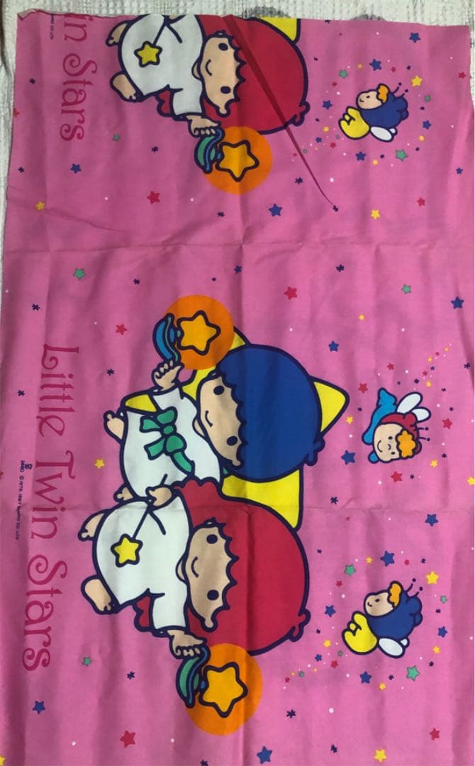 サンリオ昭和レトロ リトルツインスターズ キキララ ヴィンテージ生地