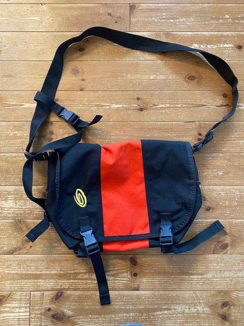【美品】TIMBUK2 メッセンジャーバッグ Sサイズ ブラック×オレンジ TIMBUK2 (ティンバックツー) メッセンジャーバッグ ブラウン×オレンジ