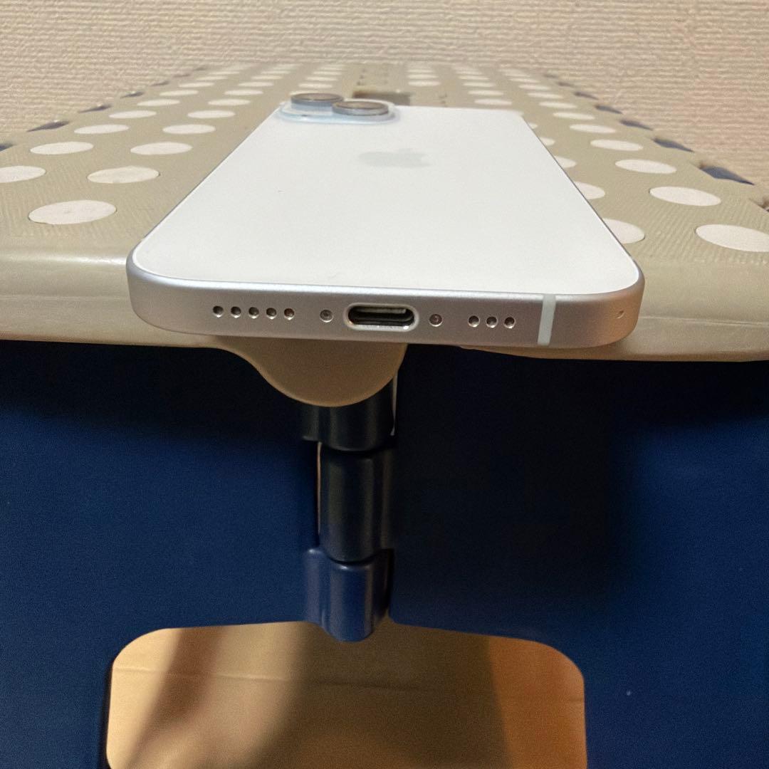 『美品』アイフォンApple iPhone 15 ブルー128GB