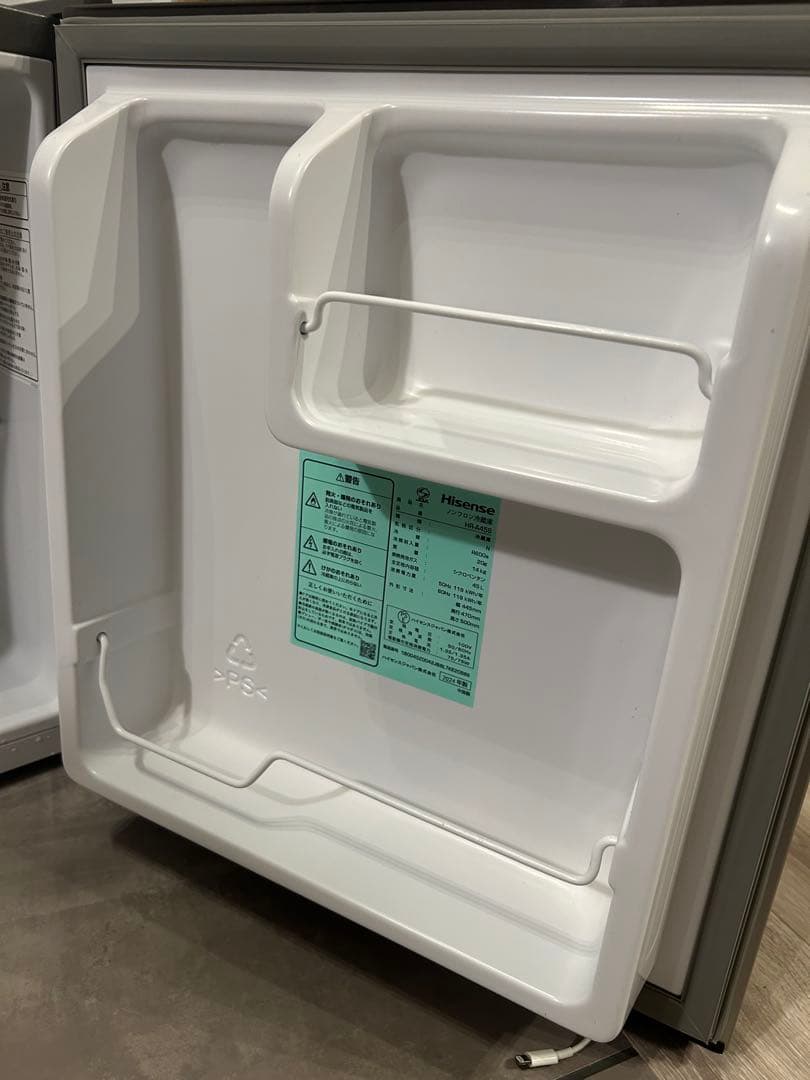 【美品】Hisense 小型　冷蔵庫　ハイセンス　HR-A45S 2025年