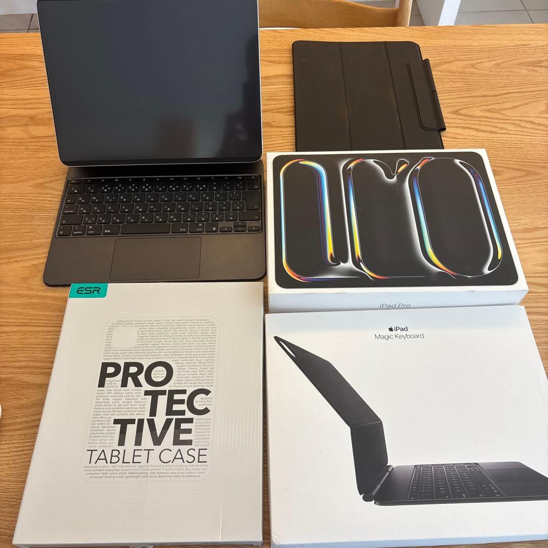 magic keyboard付き iPad Pro M4 13インチ 256GB