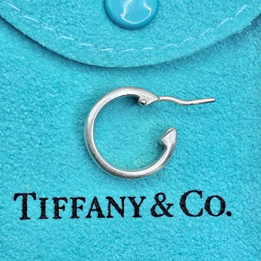 美品】ティファニー アトラス フープ ピアス 片耳 シルバー 人気