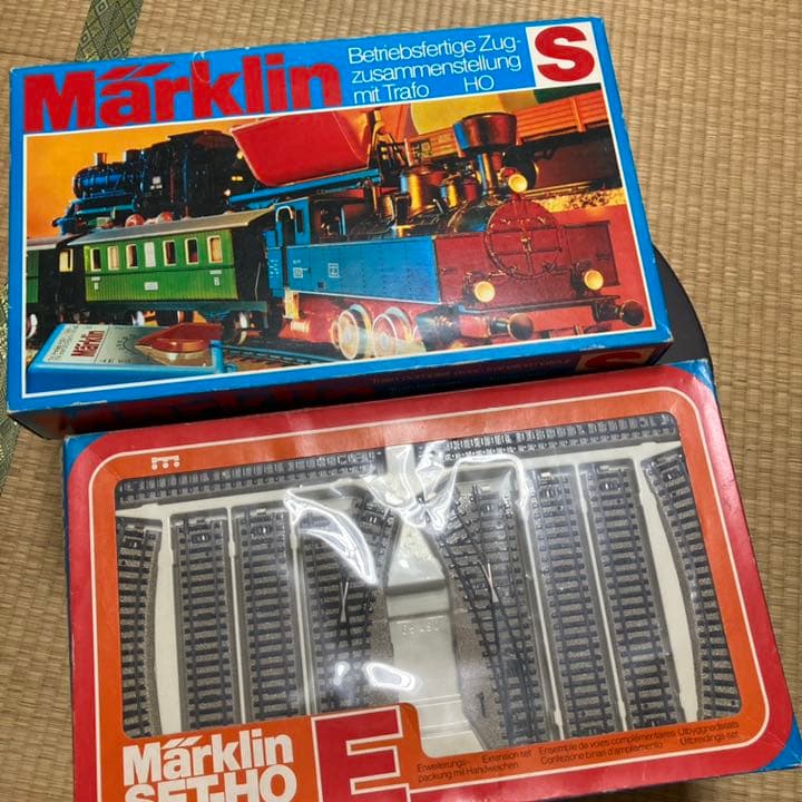 メルクリン HOスターター&線路セット&ディーゼル3078 （ESSO付き