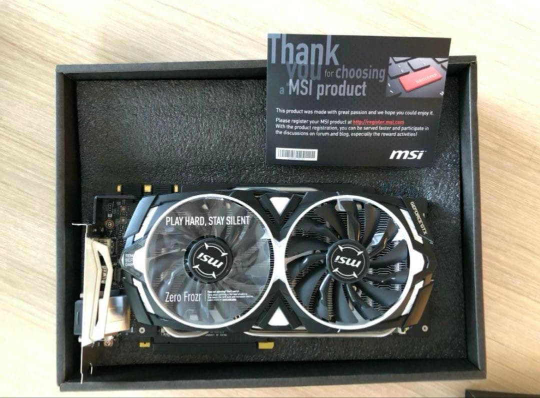 MSI GTX1080Ti グラフィックスボード