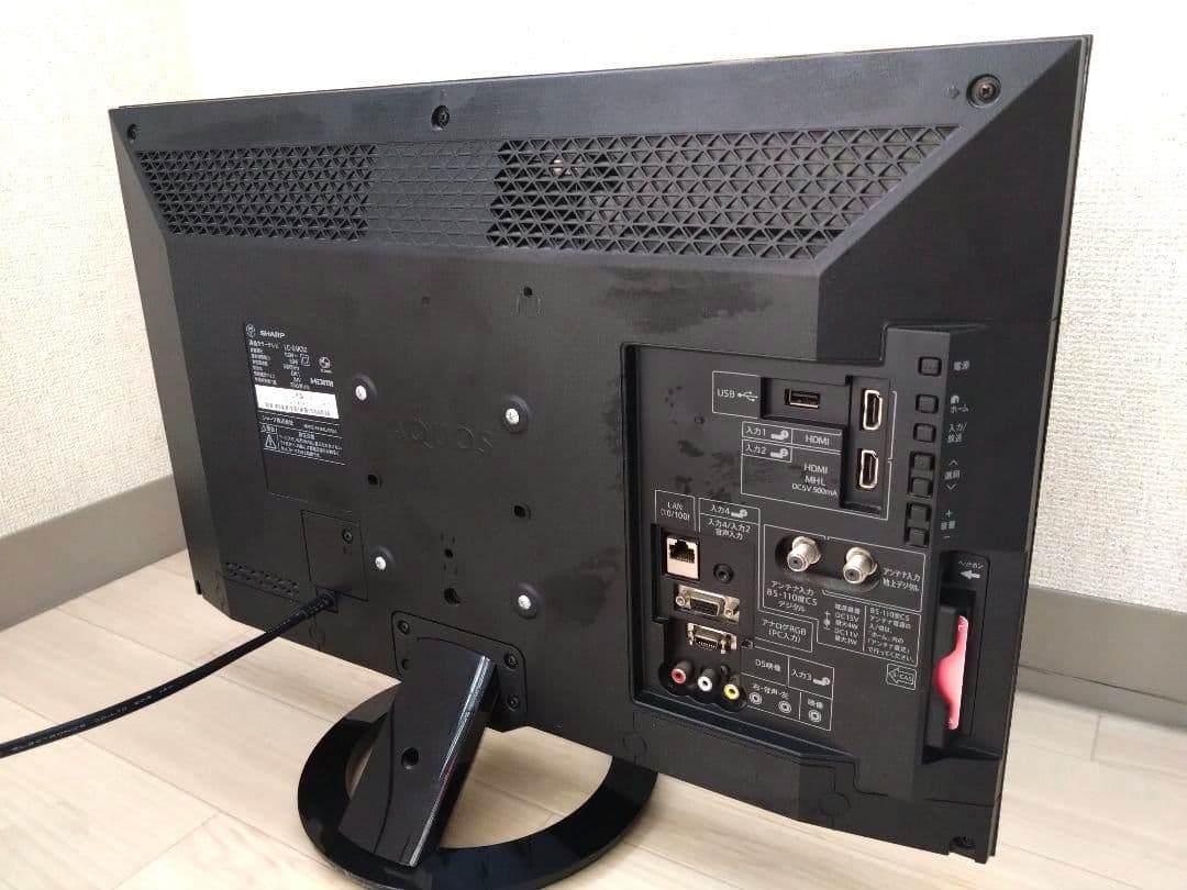 SHARP LC-24K30 24インチ　+録画用HDD(おまけ)　液晶テレビ